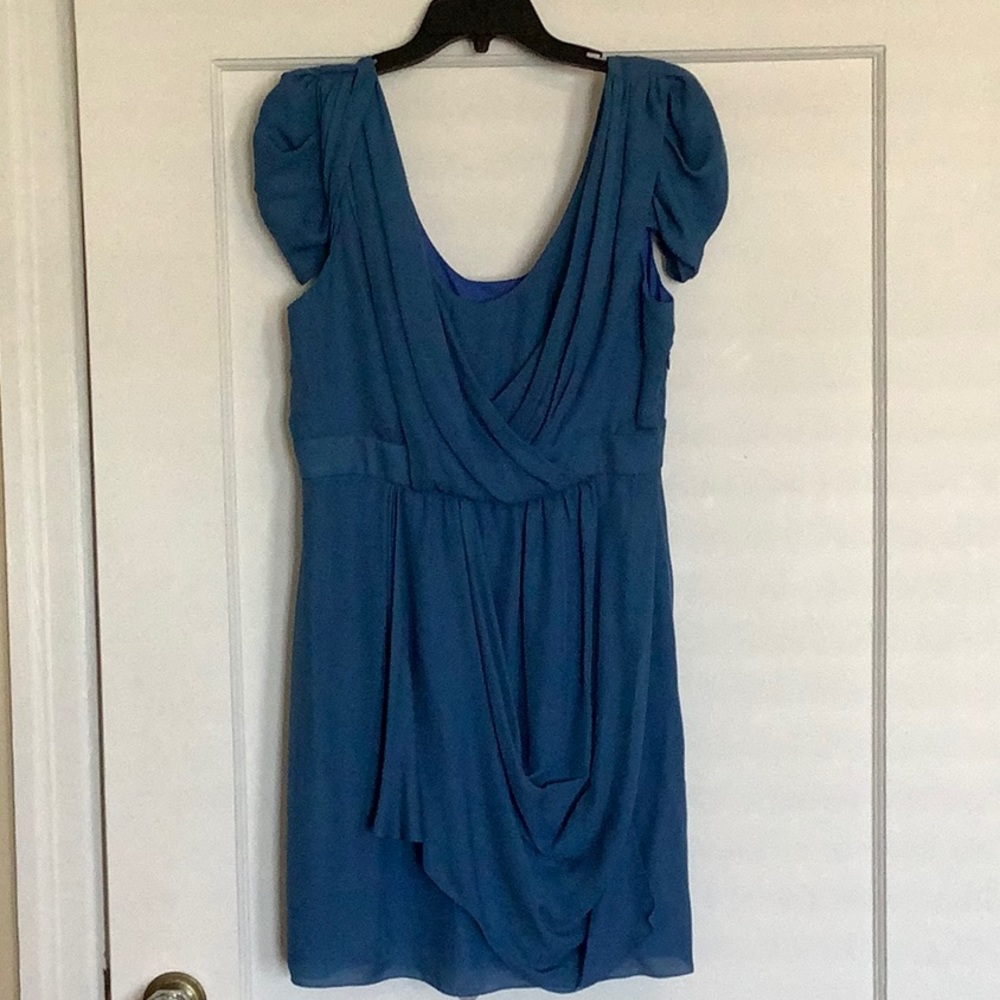 Tibi Knee length, short sleeved dress